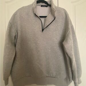 Women’s Loose Fit Half-Zip Sweater